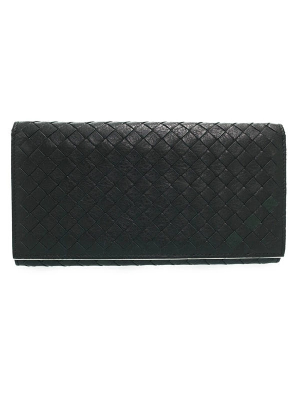 Bottega Veneta Intrecciato Bi fold Long Wallet